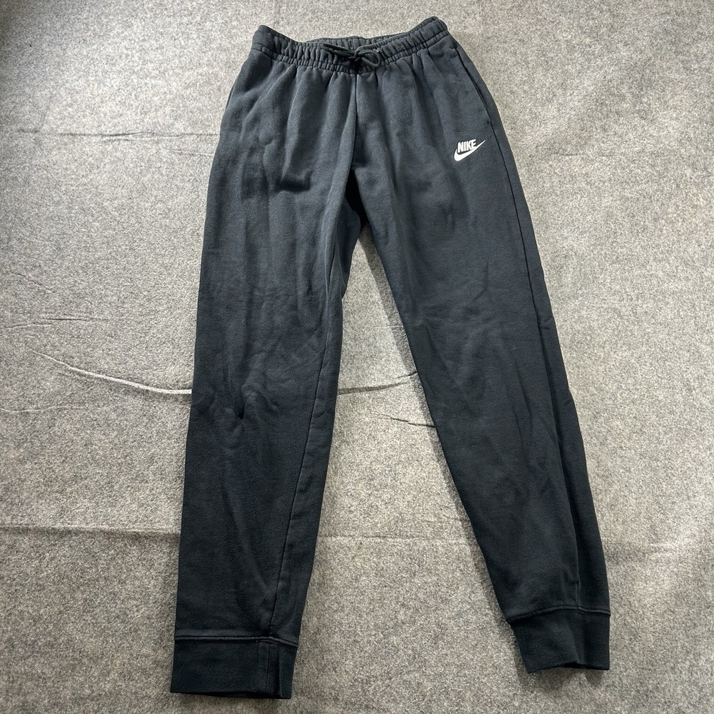 NIKE Sportswear Sweatpants Women's XS Club Fleece Jogger Black Athleisure